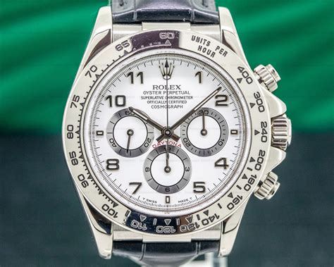 rolex daytona white gold zenith 16519 produzione|rolex zenith 16519.